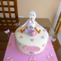 Tarta bebé niña!