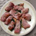 ROLLITOS DE LOMO CON ESPINACAS