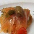 Tartar de salmón