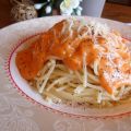 ESPAGHETTI CON BECHAMEL DE SOBRASADA