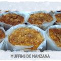 MUFFINS DE MANZANA