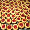 Galletas rellenas de mermelada