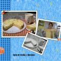 Tarta de ricotta y duraznos