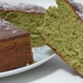 Bizcocho de té matcha