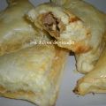 Triángulos de hojaldre y carne