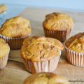 Muffins de vainilla y nueces