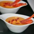Crema de calabaza con sal ahumada