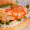 Tosta de gambón