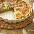 Quiché de calabacín y jamón