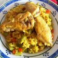 Arroz con Alitas