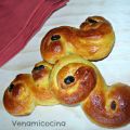 Bollos de Santa Lucía o Lussebullar