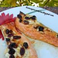 SALMÓN CON NARANJA, QUESO DE CABRA, PASAS Y[...]