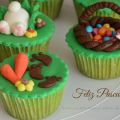 Cupcakes Pascua con historia