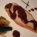 Filetes de pavo con salsa de oporto