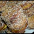 Galletas rellenas fritas