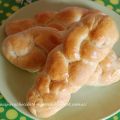 TRENZAS DE PAN DE LECHE.