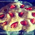 FOCACCIA DE TOMATE Y TOMILLO