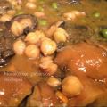 Niscalos con garbanzos