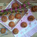 Muffins integrales de sirope de arce con nueces[...]