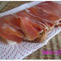 Bruschetta de jamón serrano y mozzarella