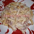Macarrones Carbonara en Freidora Cecofry