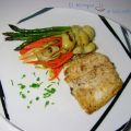 Lubina con verduritas