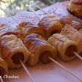 Salchichas en hojaldre