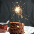 Brownie de pistachos y cumple blog!¡