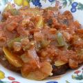 Pisto casero con berenjena