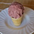Helado de cerezas con kefir