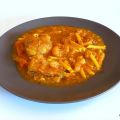 Macarrones en Caldereta de Rape y Gambas