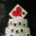 Tarta SCRABBLE - SCRABBLE cake (OREO cake).