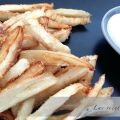 BASTONES DE BERENJENA CON SALSA DE YOGUR