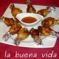MUSLITOS DE ALA DE POLLO EN SALMOREJO