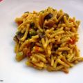 FIDEUA DE VERDURAS EN THERMOMIX
