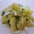 Papas aliñadas