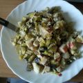 REVUELTO DE VERDURAS CON PALITOS DE MAR