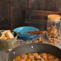 Albóndigas a la jardinera con setas