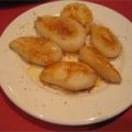 Huevas de sepia al ajo y pimentón