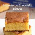Brownie de Chocolate Blanco