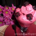 Helado de moras