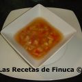Sopa de pescado con merluza