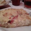 Quiche de queso y bacon