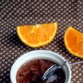 Creme bruleé de chocolate a la naranja