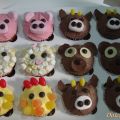 Cupcakes Animalitos de la Granja