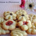 GALLETAS DE MANTEQUILLA,  HECHAS CON PISTOLA