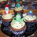 Space Cupcakes