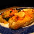 Salmón estilo marroquí con pisto de verduras