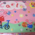 Tarta Peppa Pig (tarta de galletas, no de[...]