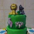 TARTA ANIMALES DE LA SELVA